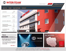 Tablet Screenshot of inter-team.com.pl